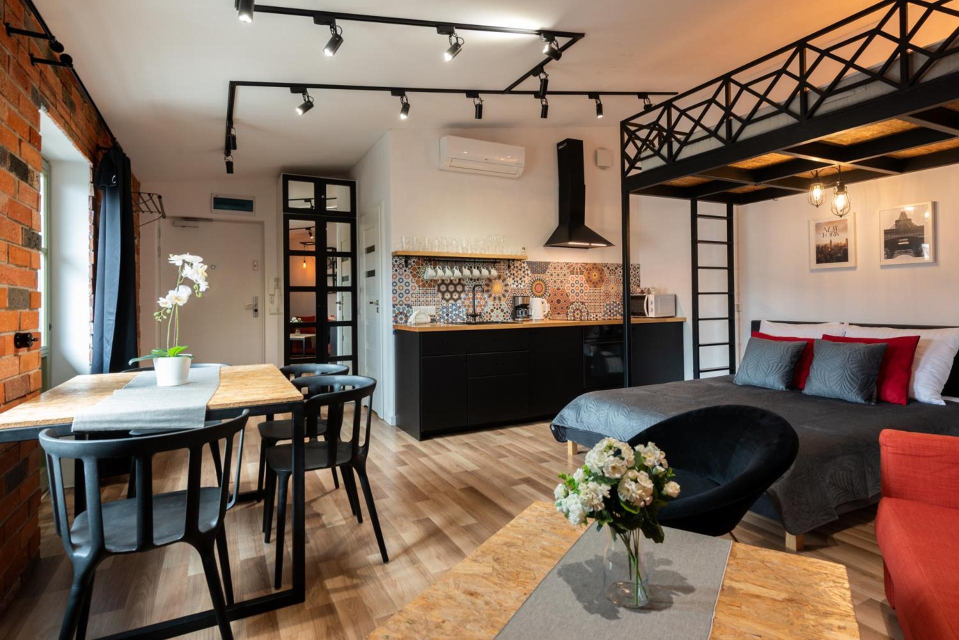 Modern Apartment Arizona Studio Old Town Dietla Balcony Cracovia Exterior foto