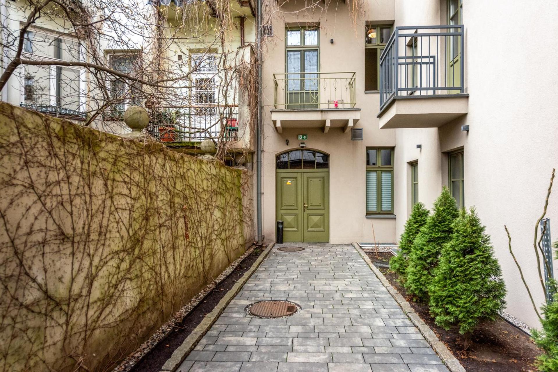 Modern Apartment Arizona Studio Old Town Dietla Balcony Cracovia Exterior foto