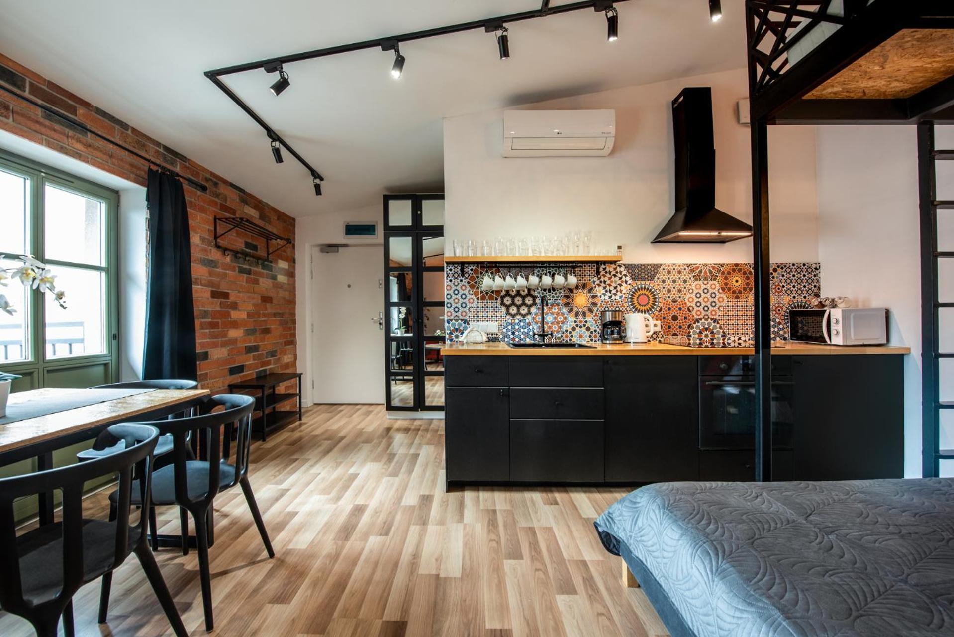 Modern Apartment Arizona Studio Old Town Dietla Balcony Cracovia Exterior foto