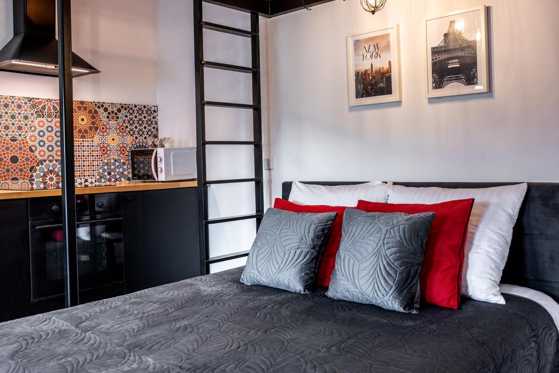 Modern Apartment Arizona Studio Old Town Dietla Balcony Cracovia Exterior foto