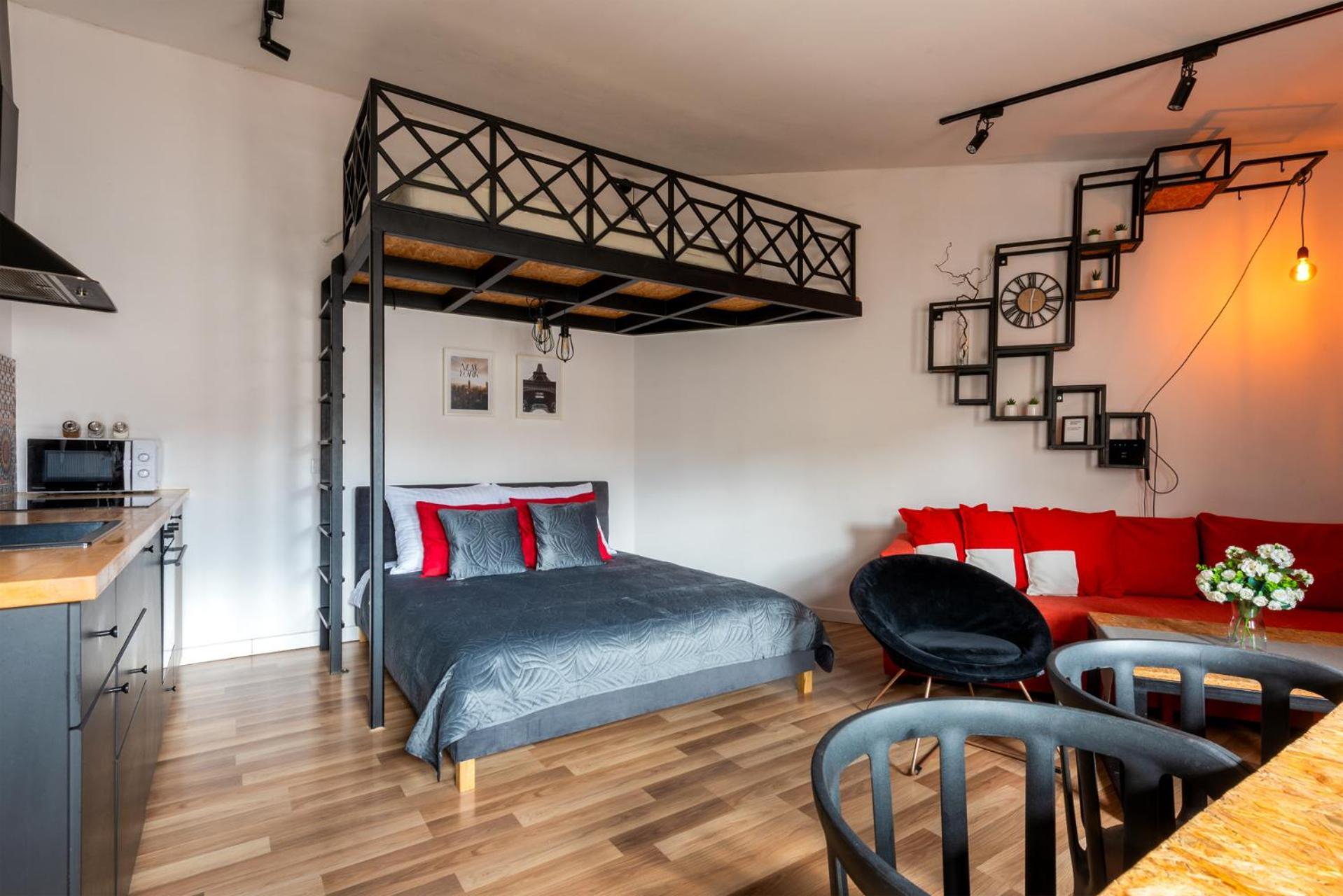 Modern Apartment Arizona Studio Old Town Dietla Balcony Cracovia Exterior foto
