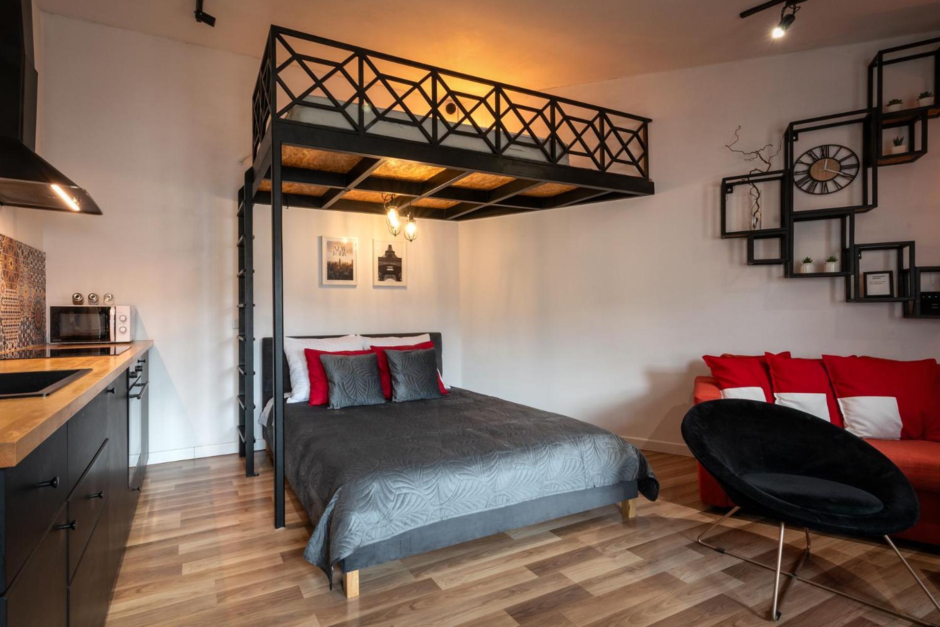 Modern Apartment Arizona Studio Old Town Dietla Balcony Cracovia Exterior foto